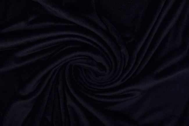 Jemný Niky velour v černé barvě 126.632/5001