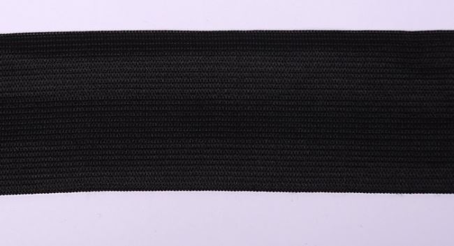 Prádlová guma o šíři 50 mm černé barvy I-EL0-88050-332