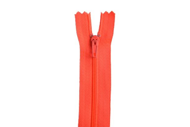 Spirálový zip ve svítivě oranžové barvě 16cm I-3S0-16-336