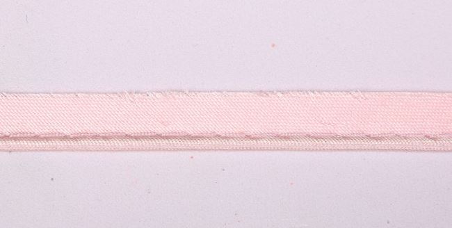 Saténová paspulka v růžové barvě LWO-024